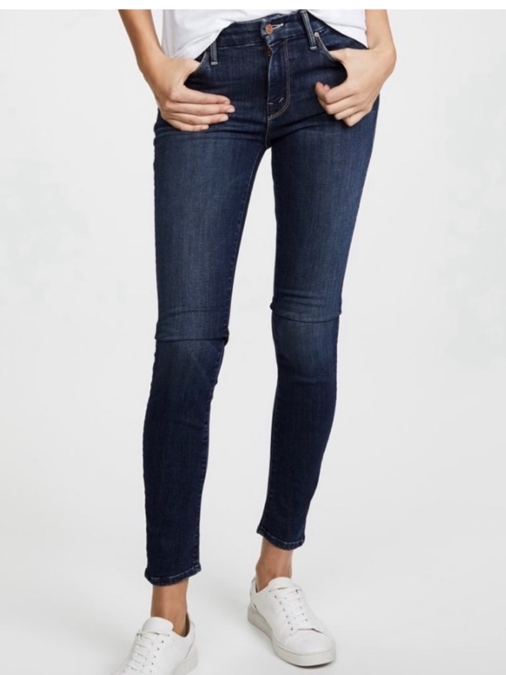 Mother “The Looker” Cropped Jeans
